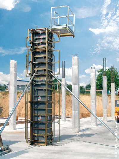 Grip column formwork